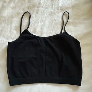 Black Spaghetti Strap Cami